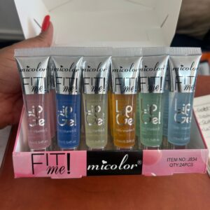 24pcs lipgloss - fit me lip gel, 16ml