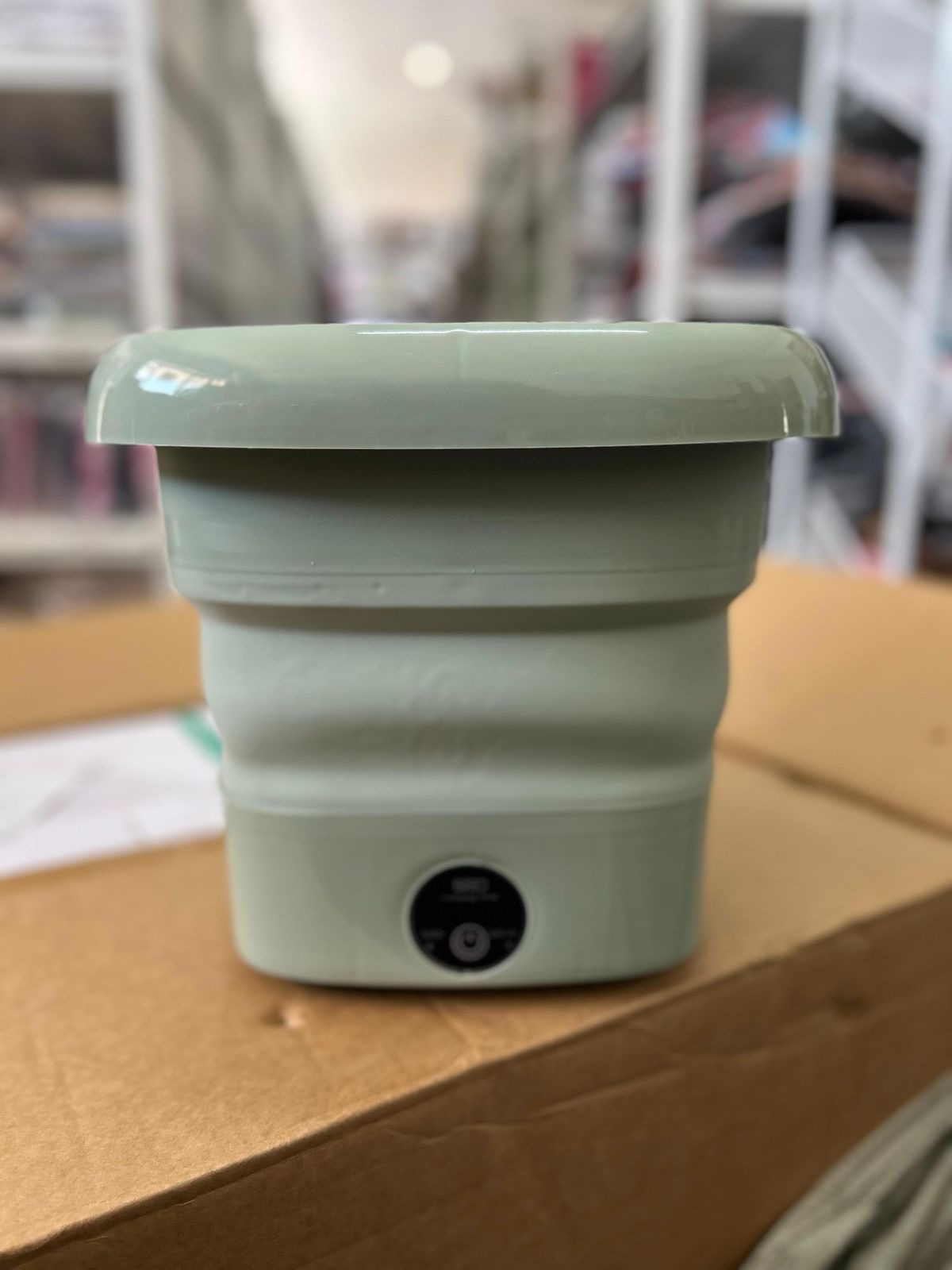 Folding washing machine