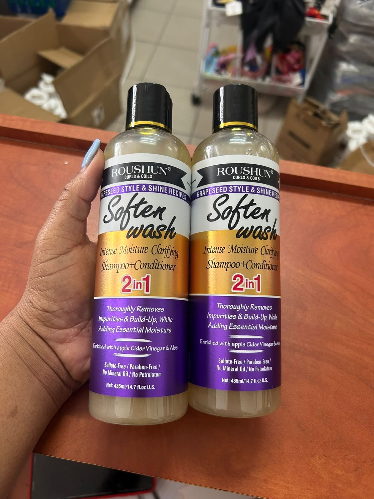 2 in 1 shampoo and conditioner