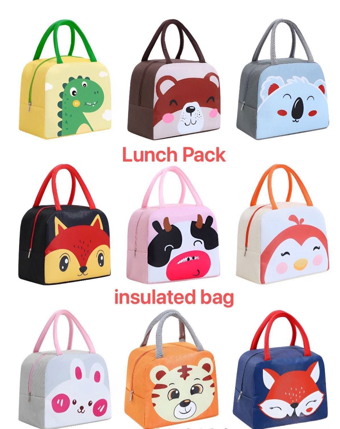 Kids lunch bags