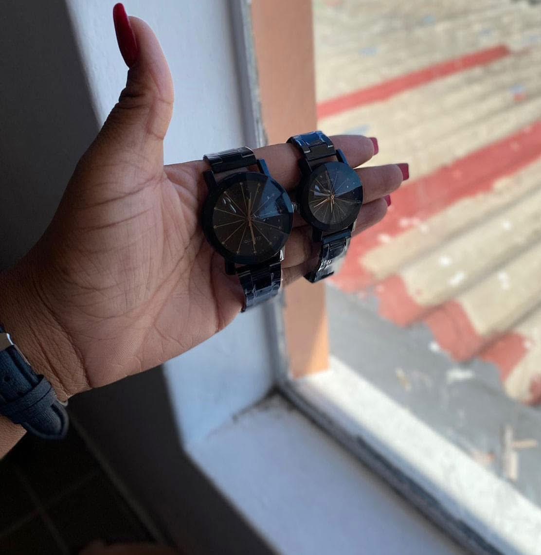 Couple watch black only